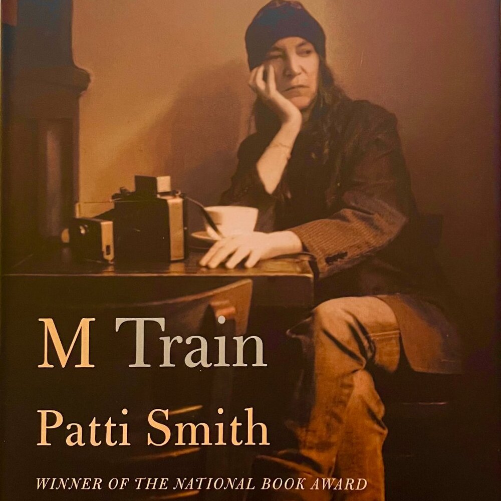 PATTI SMITH M TRAIN HARDBACK BOOK "SIGNED"